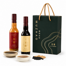 MUZHAO 慕昭 醬油禮盒, 1個, 300mL(±3%)
