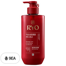 려 함빛 극손상 & 영양 컨디셔너, 480ml, 9개