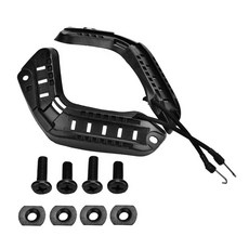 《K.T.T.》HL FAST 高耳 MICH 低耳頭盔軌道組 摩托車配件 戰術擴充系統 騎士裝備, 綠