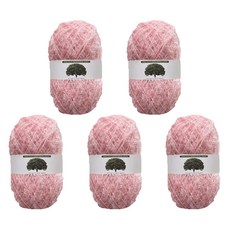 [총중량 450g/대량번들/90g*5EA]실감는삼촌 수세미실 묶음판매 90g 코바늘수세미뜨기, 24.인디핑크, 5개 24.인디핑크, 5개