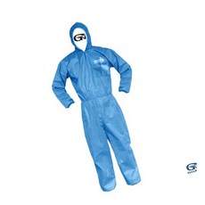 MN 원피스 작업복 2XL 하늘색 부직포방역복