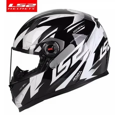기존 LS2 FF358 오토바이 헬멧 블랙 화이트 사이즈 Road Ridng Capacetes 브라질 Casco De Moto, 01 XXXL, 05 9 Bright black white