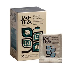 재프티 실론 얼그레이 20티백, 2g, 1박스, 20개입