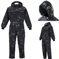 밀리터리작업복 일체형스즈키 방한복스즈끼 형방한복noah