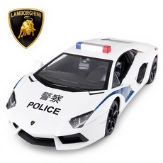 람보르기니 SC63 스피드 레이싱카 알씨 무선조종, 공식 표준, LP700-4 화이트 (1/14)