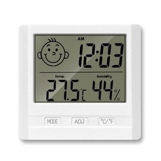달력 디지털온습도계 겸용 시계 습도계 캐릭터 온도계, 1개, 디지털미니온습도계
