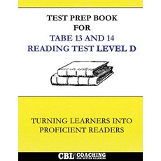 (英文圖書)Test Prep Book for TABE 13 and 14 Reading Test Level D 平裝版, Coaching for Better Learning, 英文