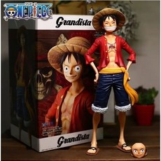 26cm스마일 원피스 루피 3가지 얼굴 변형 피규어, 1개