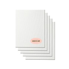 [메잌미] 무지 캔버스 판넬 보드, 5개, 15x20