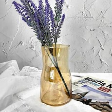 유리화병 오브제 브라운 오브제화병 꽃화병coz7+8KZw