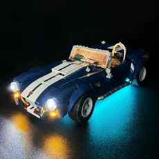 LYBMTWF LED 조명 키트 레고 10357 쉘비 코브라 장난감 자동차와 호환 가능(모델 벽돌은 포함되지 않음), 02 Standard