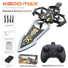 RC헬기 비행기 전투기 드론 무선 조정 카 자동차 오프로드 드리프트 포크레인 리모컨으로 조종하는 비행 칼, 04 Yellow Single Handle