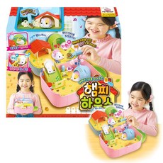 햄찌 하우스 작동완구인형, 1개, 혼합색상