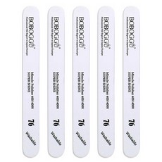 보보꾸 미라클 폴리셔 프로 손톱파일 400/4000 76, 5개