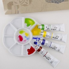 수묵화 수채 물감 세트 20ml 12~24색 가능 AZ_12가지색상, 1개, 1000ml