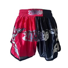 태국 복싱 반바지 신축성 무에타이 경량 킥복싱 그래플링 케이지 파이팅 팬츠, 1개, 14. ZA4
