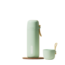 316 스테인리스 보온병 휴대용 보냉보온 가정 사무실 겸용, 녹색, 1개, 500ml