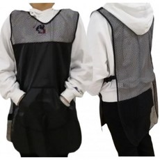 고급 메쉬 망사 방수 앞치마 여름 작업복 미용실 주방 앞치마