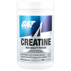 GAT Sport Essentials 크레아틴 파우더 35.3 oz 1 kg 1000g 운동보충제
