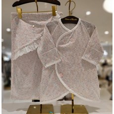쇼콜라 니나배냇가운+속싸개겸용블랭킷 2종세트 TNOMIU05USET 2957284