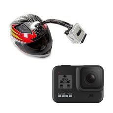 고프로 호환 액션캠 헬멧 부착 마운트 셀프 촬영 익스텐션 암 거치대, GOPRO9 헬멧 부착 마운트 셀프 촬영 익스텐션 암