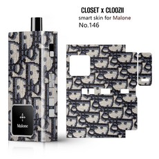 말론 MALONE 전자담배 전용 스킨 스티커 케이스 (타기종 호환x), 1개, 디오르(146)