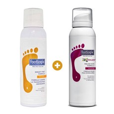 풋로직스 스웨티 핏 포뮬러 125ml + 스피랄린 필링 스킨 125ml 세트 (무좀 예방)