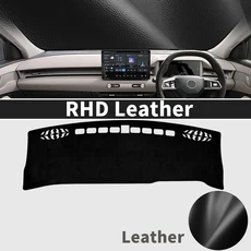 MG S5 EV 2025 차량용 대시매트 액세서리 커버 패드 햇빛 가리개 보호 카펫 가죽, 02 LHD Leather