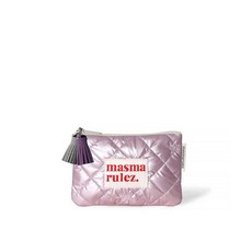 매장정품 마스마룰즈 MASMARULEZ Basic pouch_Stitched ribbon quilt Pink 5016577698 143140