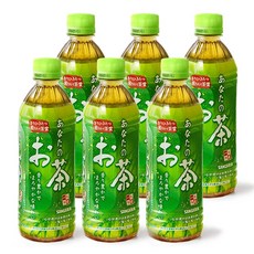 산가리아 당신의 녹차, 6개, 500ml