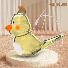 兒童水鳥口哨玩具 - 音樂樂器 幼稚園獎品, 活力黃（送掛繩）, 1個