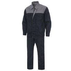 지스터프 춘추 근무복 어깨 배색형 긴팔 유니폼 상하의 세트