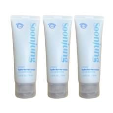 에뛰드 순정 수분 베리어 크림 튜브, 75ml, 3개