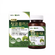 트리플 징코 플러스 60정, 1개