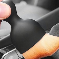 차량 브러쉬 틈새 먼지 청소 세차 실내 에어컨 송풍구 솔, 1개