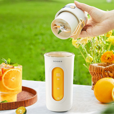 무선 블렌더 등산 캠핑 USB 충전 휴대용 얼음 블렌더, 500ml