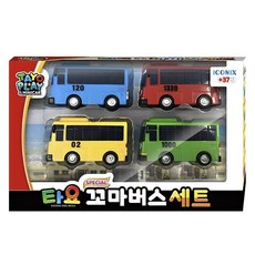 타요 스페셜 꼬마버스 4종 세트, 로기+타요+가니+라니, 1세트