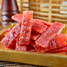 快車肉乾 傳統蜜汁黑胡椒豬肉乾, 220g, 1個