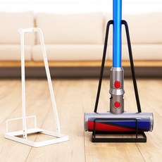 무선청소기거치대 심플 무선 청소기 보관스탠드 다용도, 블랙, 1개