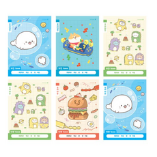 모닝글로리 초등 1-2 국어 10칸 노트 4종 + 랜덤발송 2p 세트, 1 SIZE(A SET), 2세트