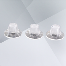 3 PCS 앰프 손잡이 프리미엄 플라스틱 볼륨 톤 컨트롤 일렉트릭 기타베이스 부품 설치 내구성 기타, [01] 22.5*24.5*17.9mm, [01] Transparent