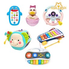 아기 베이비토이 6종 색상랜덤발송, 1개