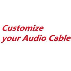 사용자 정의 하이파이 오디오 스피커 케이블 전원 코드 RCA XLR 라인 USB, 01 1미터