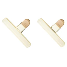 다목적 식품 밀봉 클립 스낵 차 분유 가방 방습 신선 유지, 01 Large 2pcs