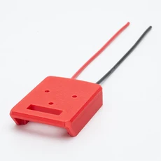 파워 휠 DIY 배터리 컨버터 SKIL 18V 20V 리튬 배터리 14AWG Rc 자동차 Rc 트럭용 DIY 사용 배터리 없음, 01 빨간, 1개