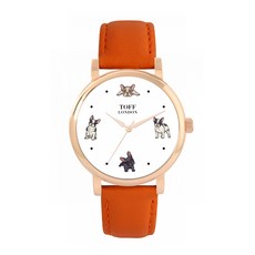 Toff London 토프 런던 TLWS-51220 여성용 프렌치 불독 배턴 시계 612490
