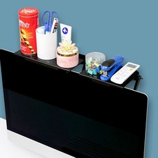 듀얼 악세사리 받침대 거치대 모니터상단선반 95463EA 1(EA), 모니터상단선반 소
