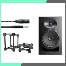 Kali Audio LP-6 2nd Wave 6.5吋監聽喇叭 奢華套組 含喇叭架 喇叭線 宅錄 入門, XLR/TRS
