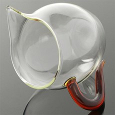 필수강추 레드 유리숙우350ml 유리거름망찻잔