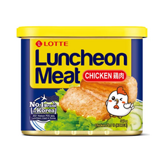 樂天 LOTTE 雞肉午餐肉 - 方便即食 美味多變, 340g, 1罐
